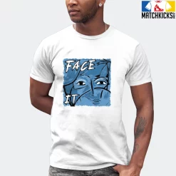 T-Shirt - Nike Dunk Low University Blue - Sneaker-Matching T-Shirt (FACE IT) -Nike Dunk shop online mockupGenerator 9791
