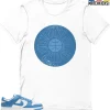 T-Shirt - Nike Dunk Low University Blue - Sneaker-Matching T-Shirt (Killin It) -Nike Dunk shop online mockupGenerator 9806