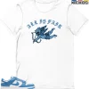 T-Shirt - Nike Dunk Low University Blue - Sneaker-Matching T-Shirt (All Is Fair) -Nike Dunk shop online mockupGenerator 9842