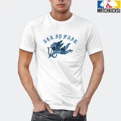 T-Shirt - Nike Dunk Low University Blue - Sneaker-Matching T-Shirt (All Is Fair) -Nike Dunk shop online mockupGenerator 9850