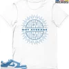 T-Shirt - Nike Dunk Low University Blue - Sneaker-Matching T-Shirt (Awesome Not Average) -Nike Dunk shop online mockupGenerator 9860