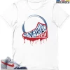 T-Shirt - Nike Dunk High Washed Denim Pack - Sneaker-Matching T-Shirt (SneakerHead Inside) -Nike Dunk shop online mockupGenerator 988