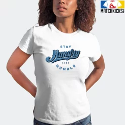 T-Shirt - Nike Dunk Low University Blue - Sneaker-Matching T-Shirt (Stay Hungry Stay Humble) -Nike Dunk shop online mockupGenerator 9880