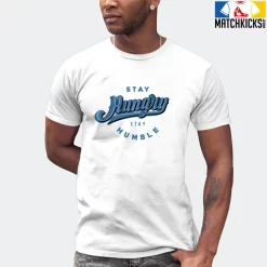 T-Shirt - Nike Dunk Low University Blue - Sneaker-Matching T-Shirt (Stay Hungry Stay Humble) -Nike Dunk shop online mockupGenerator 9881