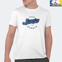 T-Shirt - Nike Dunk Low University Blue - Sneaker-Matching T-Shirt (Stay Hungry Stay Humble) -Nike Dunk shop online mockupGenerator 9885