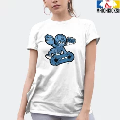 T-Shirt - Nike Dunk Low University Blue - Sneaker-Matching T-Shirt (POW) -Nike Dunk shop online mockupGenerator 9893