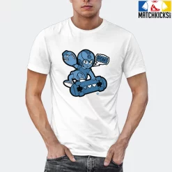 T-Shirt - Nike Dunk Low University Blue - Sneaker-Matching T-Shirt (POW) -Nike Dunk shop online mockupGenerator 9895