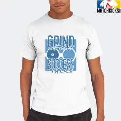 T-Shirt - Nike Dunk Low University Blue - Sneaker-Matching T-Shirt (Grind Silent Success Talks) -Nike Dunk shop online mockupGenerator 9900