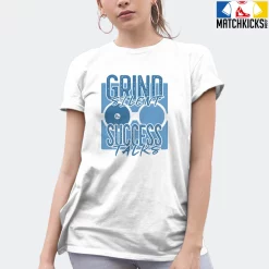 T-Shirt - Nike Dunk Low University Blue - Sneaker-Matching T-Shirt (Grind Silent Success Talks) -Nike Dunk shop online mockupGenerator 9902