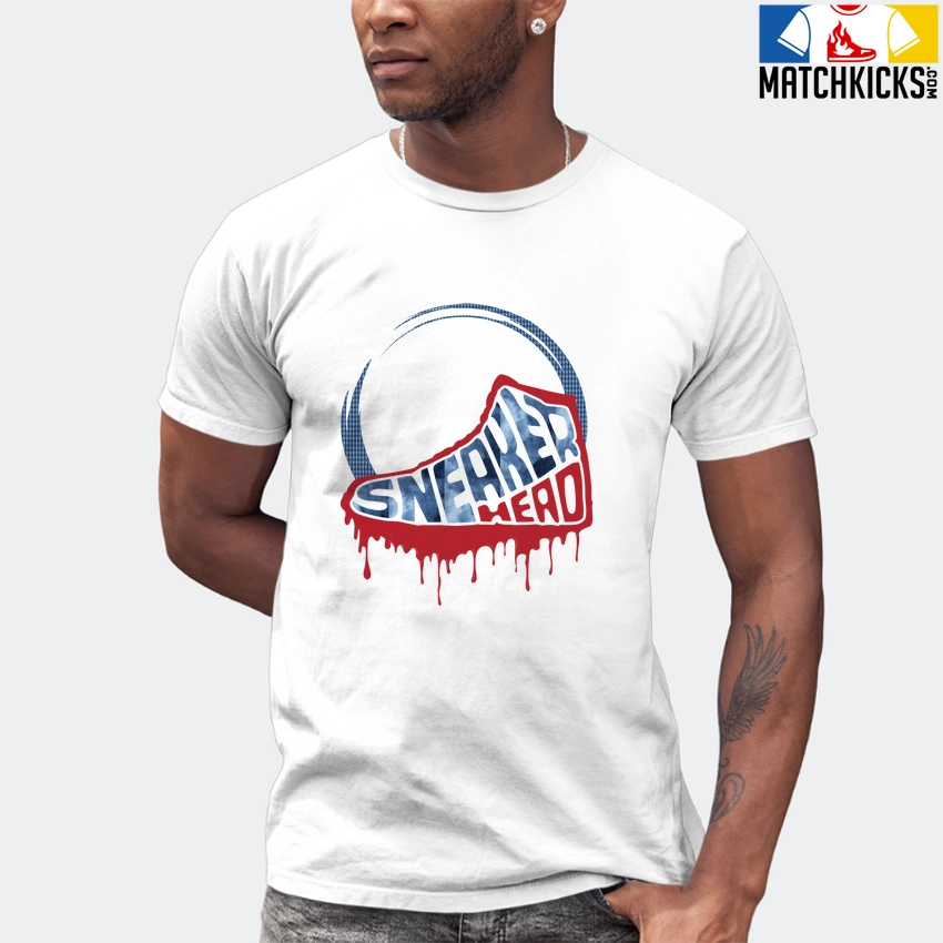 T-Shirt - Nike Dunk High Washed Denim Pack - Sneaker-Matching T-Shirt (SneakerHead Inside) 7 T-Shirt - Nike Dunk High Washed Denim Pack - Sneaker-Matching T-Shirt (SneakerHead Inside) - Image 5