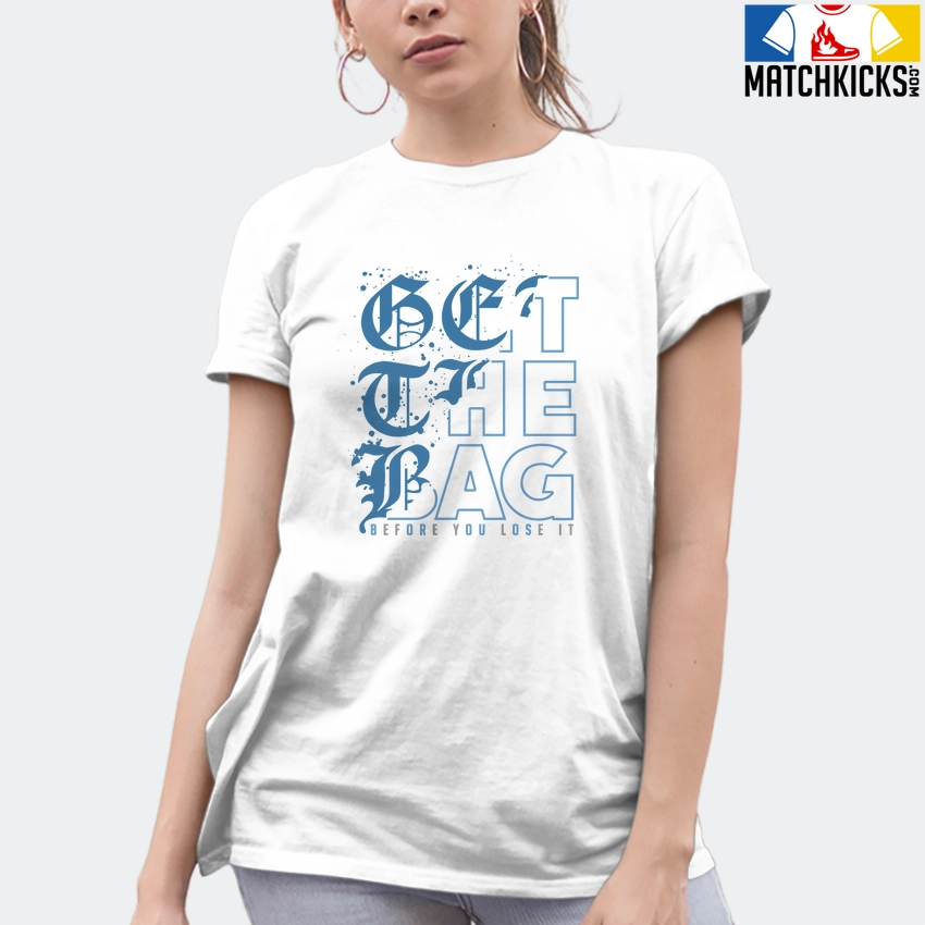 T-Shirt - Nike Dunk Low University Blue - Sneaker-Matching T-Shirt (GET THE BAG) 10 T-Shirt - Nike Dunk Low University Blue - Sneaker-Matching T-Shirt (GET THE BAG) - Image 8