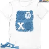 T-Shirt - Nike Dunk Low University Blue - Sneaker-Matching T-Shirt (XOXO) 1 T-Shirt - Nike Dunk Low University Blue - Sneaker-Matching T-Shirt (XOXO) -Nike Dunk shop online mockupGenerator 9914