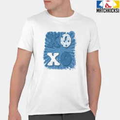 T-Shirt - Nike Dunk Low University Blue - Sneaker-Matching T-Shirt (XOXO) -Nike Dunk shop online mockupGenerator 9921