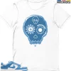 T-Shirt - Nike Dunk Low University Blue - Sneaker-Matching T-Shirt (Halloween Skull) 2 T-Shirt - Nike Dunk Low University Blue - Sneaker-Matching T-Shirt (Halloween Skull) -Nike Dunk shop online mockupGenerator 9959