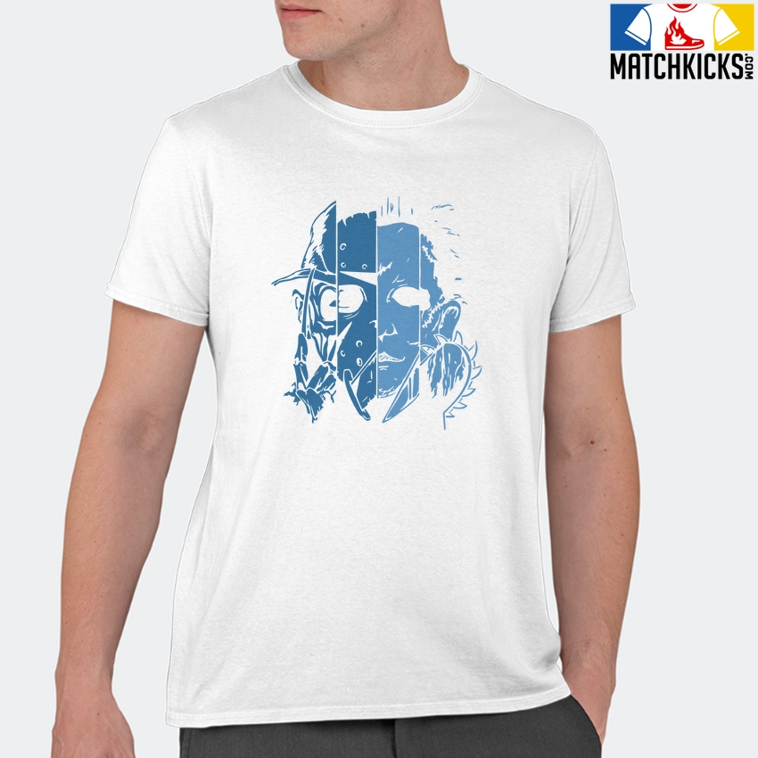 T-Shirt - Nike Dunk Low University Blue - Sneaker-Matching T-Shirt (Scary Friend Squad) 11 T-Shirt - Nike Dunk Low University Blue - Sneaker-Matching T-Shirt (Scary Friend Squad) - Image 9